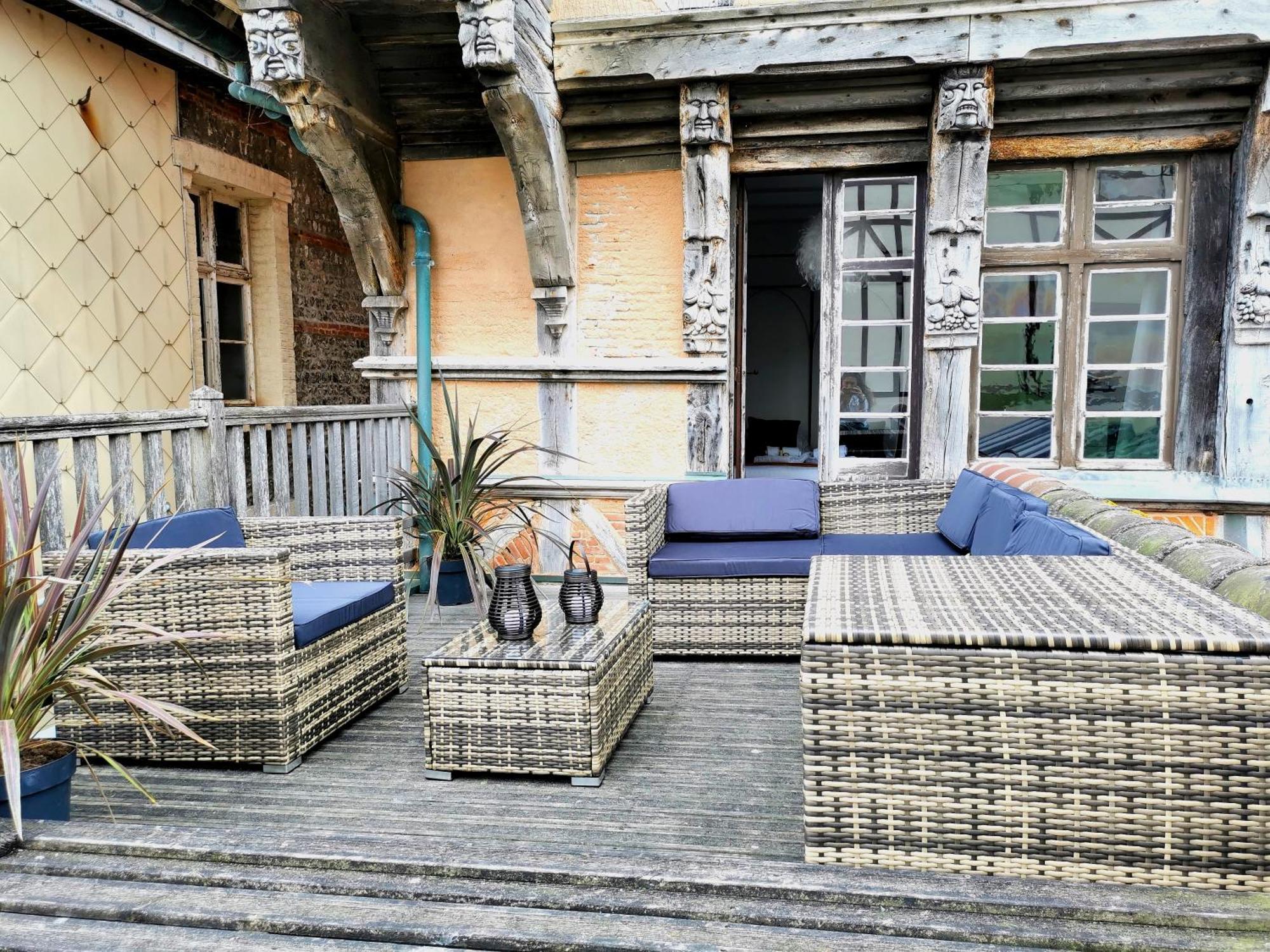 Hotel La Residence Manoir De La Salamandre Étretat Exteriör bild